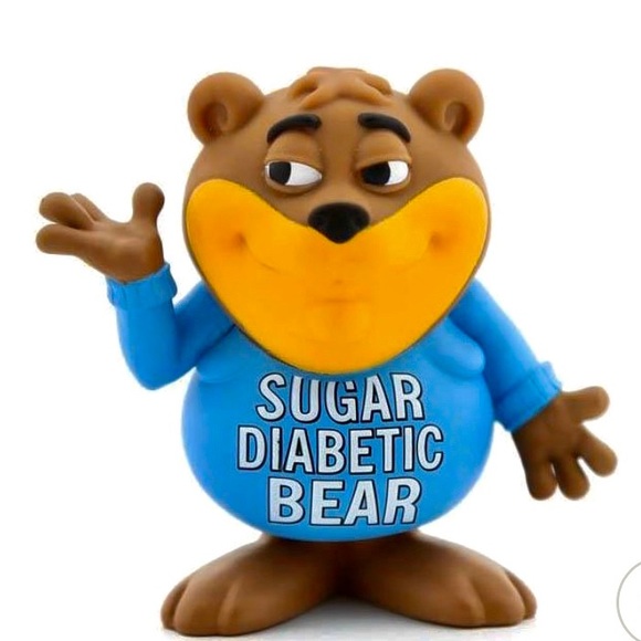 Sugar Diabetic Bear
Figure stands 3" tall. - Picture 2 of 8